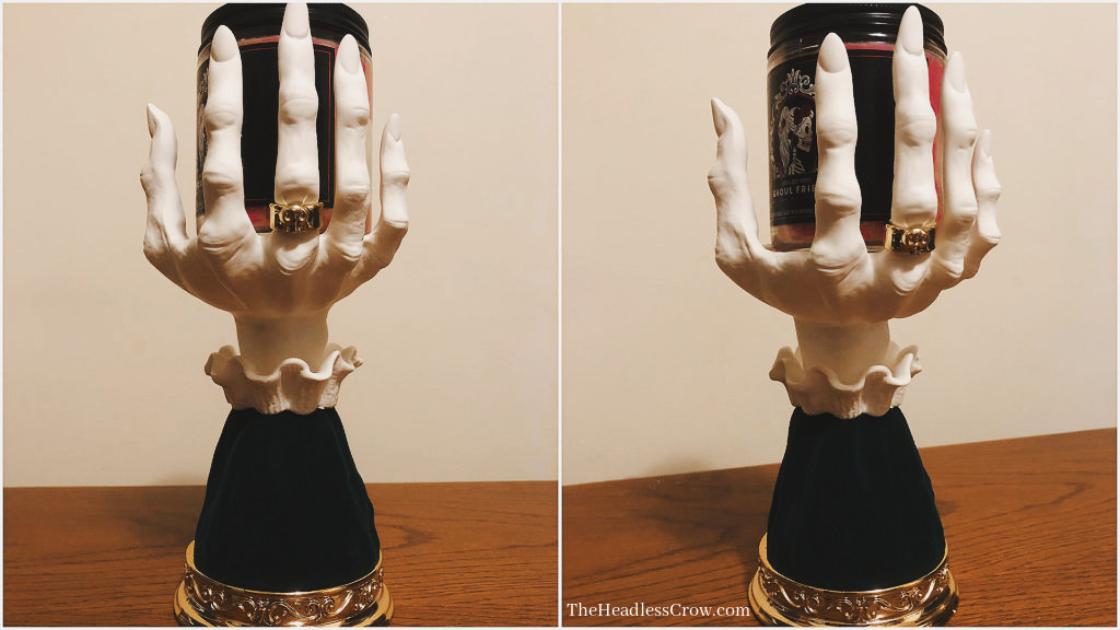 Bath & Body Works Witch Hand Pedestal Single Wick Candle Holder